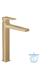 Смеситель для раковины Hansgrohe Metropol 32512140 (с донным клапаном) (бронза)