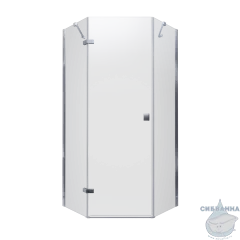 Душевое ограждение Тритон Сигма 100x100 профиль хром, стекло прозрачное Щ0000056790 (без поддона)