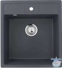 Кухонная мойка Ulgran 45 U-406-343 Антрацит