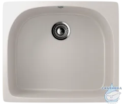 Кухонная мойка Ulgran U-408 59 ультра-белый