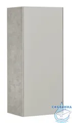 Шкафчик Акватон Сохо 35 см слейт/галька серая 1A258403AJ9A0 