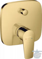 Встраиваемый смеситель для ванны Hansgrohe Talis E 71745990 (золото) 