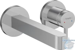  Встраиваемый смеситель для раковины Hansgrohe Finoris  76051000 (хром)