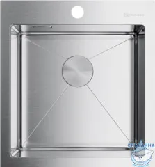 Кухонная мойка Omoikiri Akisame 46-IN 4973057 нержавеющая сталь