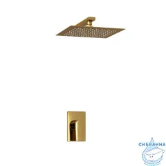 Душевая система Wasserkraft 250 1 режим A55180 (матовое золото)