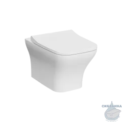Унитаз подвесной безободковый Vitra Zentrum Square 7484B003-0075 (без сиденья)