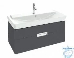 Тумба Jacob Delafon Reve EB1136-442 97 серый антрацит с раковиной Reve 100