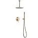 Душевая система Abber Emotion 250 1 режим AF8821G (золото матовое)