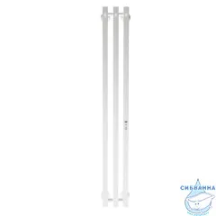 Полотенцесушитель электрический Toni Arti Siena pulsante  3П 130x1200 белый матовый