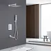 Душевая система Abber Daheim 250 1 режим AF8250W (белый матовый)