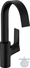 Смеситель для раковины Hansgrohe Vivenis 75032670 (без донного клапана) (черный матовый)