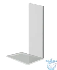 Боковая стенка Bas Altair SP-100-C-CH профиль хром, стекло прозрачное