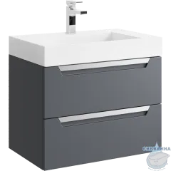 Тумба под раковину 70 см Aqwella Cube CUB0107GR
