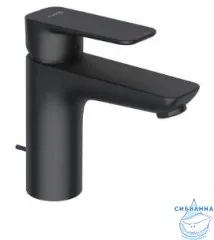Смеситель для раковины Kludi PURE&STYLE 402903975 (с донным клапаном) (черный матовый)