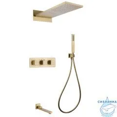 Душевая система Abber Daheim  230 1 режим AF8253G  (золото матовое)