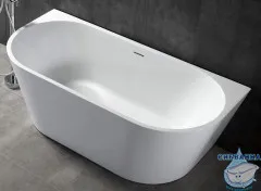 Акриловая ванна ABBER AB9216-1.3 130x70 с каркасом