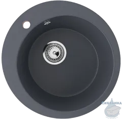 Кухонная мойка Ulgran 50 U-405-343 Антрацит