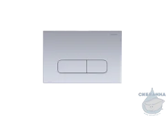 Кнопка смыва Aquatek KDI-0000014 хром матовый