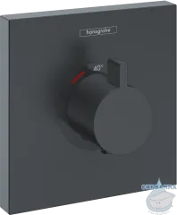 Встраиваемый смеситель для душа Hansgrohe Select Highflow 15760670 (черный матовый)