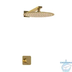 Душевая система Wasserkraft 250 1 режим A7651.183.208 (золото глянцевое)