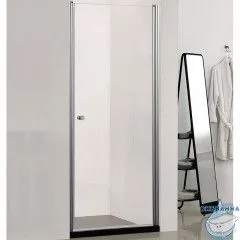 Дверь в нишу Azario Alberta 80x190 AZ-NK6211 800 профиль хром, стекло прозрачное