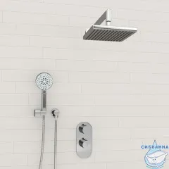 Душевая система Wasserkraft 200 1 режим A16028 Thermo (хром)