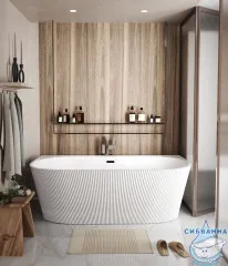 Акриловая ванна Grossman Cristal GR-17071M 170x80 с каркасом (белый матовый)