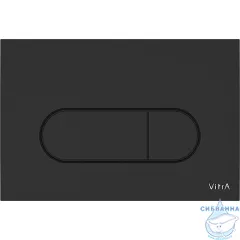  Кнопка смыва VitrA  Root Round 740-2211 черный матовый