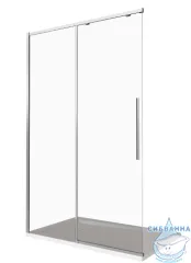 Дверь в нишу Bas Idea WTW-120-C-CH профиль хром, стекло прозрачное