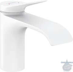 Смеситель для раковины Hansgrohe Vivenis 75010700 (с донным клапаном) (белый)