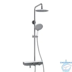 Душевая система Wasserkraft 230 1 режим A113.067.059.CH Thermo (хром/белый)