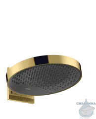Верхний душ Hansgrohe Rainfinity 36 см 26230990 (золото)