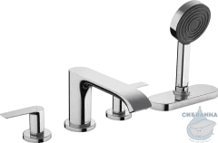 Смеситель для ванны на борт Hansgrohe Vivenis 75444000 (хром)