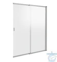 Шторка для ванны Bas Screen SL-100-C-CH профиль хром, стекло прозрачное