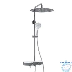 Душевая система Wasserkraft 400 1 режим A113.117.127.CH Thermo (хром)