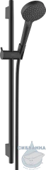 Душевой гарнитур Hansgrohe Vernis Blend 100 2 режима 26422670 (черный матовый )