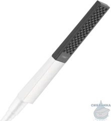 Ручной душ Hansgrohe Rainfinity Baton 130 1 режим 26867700 (белый/черный/