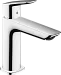  Смеситель для раковины Hansgrohe Logis 71252000 (с донным клапаном Push-Open) (хром)