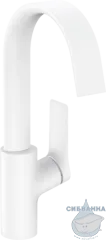 Смеситель для раковины Hansgrohe Vivenis 75030700 (с донным клапаном) (белый)
