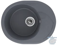 Кухонная мойка Ulgran U-403 58 антрацит