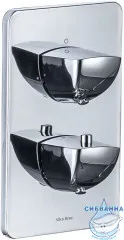 Встраиваемый смеситель для ванны Allen Brau Infinity 314377 (брашированное золото)