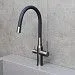 Смеситель для кухни Lemark Expert LM5083GMN-Black (графит/черный)