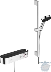 Смеситель для душа Hansgrohe Pulsify Select S 24260000 с аксессуарами (хром)