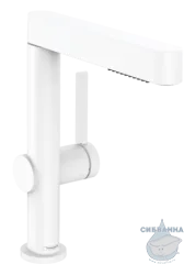Смеситель для раковины Hansgrohe Finoris 76063700 (с донным клапаном) (белый)