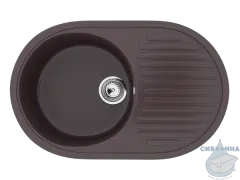 Кухонная мойка Ulgran U-107 73 шоколад