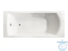 Ванна чугунная Jacob Delafon Biove 170x75 без отверстий для ручек ( с антискользящим покрытием) без ножек E2930-00