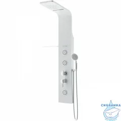 Душевая панель AM.PM Joy W85P-2-136AW (белая матовая)
