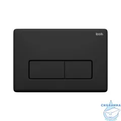 Кнопка смыва Iddis Unifix UNI10B0i77 черный матовый