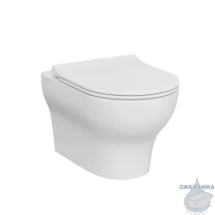 Унитаз подвесной безободковый Vitra Zentrum Round 7786B003-0075 (без сиденья)