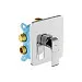 Встраиваемый смеситель для душа Ravak Flat - FL 066.00 X070124 (хром)